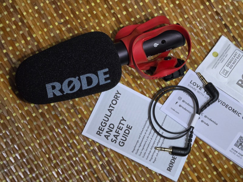 RODE VideoMic Go II HELIX 로데 초경량 비디오 마이크 개봉기 & 간단 사용 후기: 신형 헬릭스 마운트