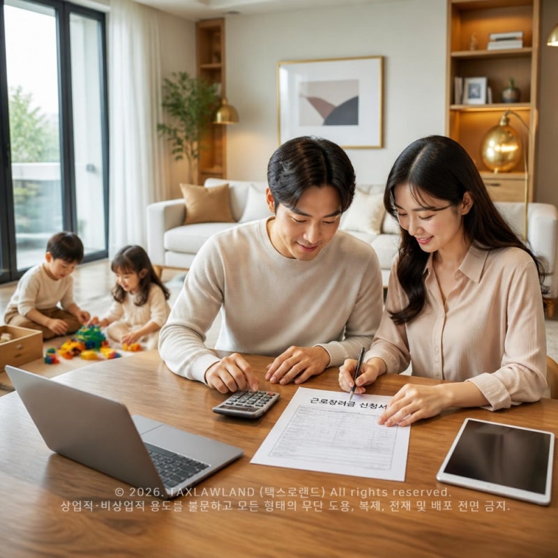 2026년 상반기분 근로장려금 9월 15일까지 신청, 근로장려금 신청자격과 최대 지급액 및 주의....
