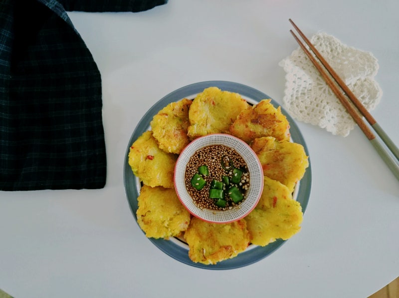 애호박 감자전 레시피 맛있는 감자 애호박전