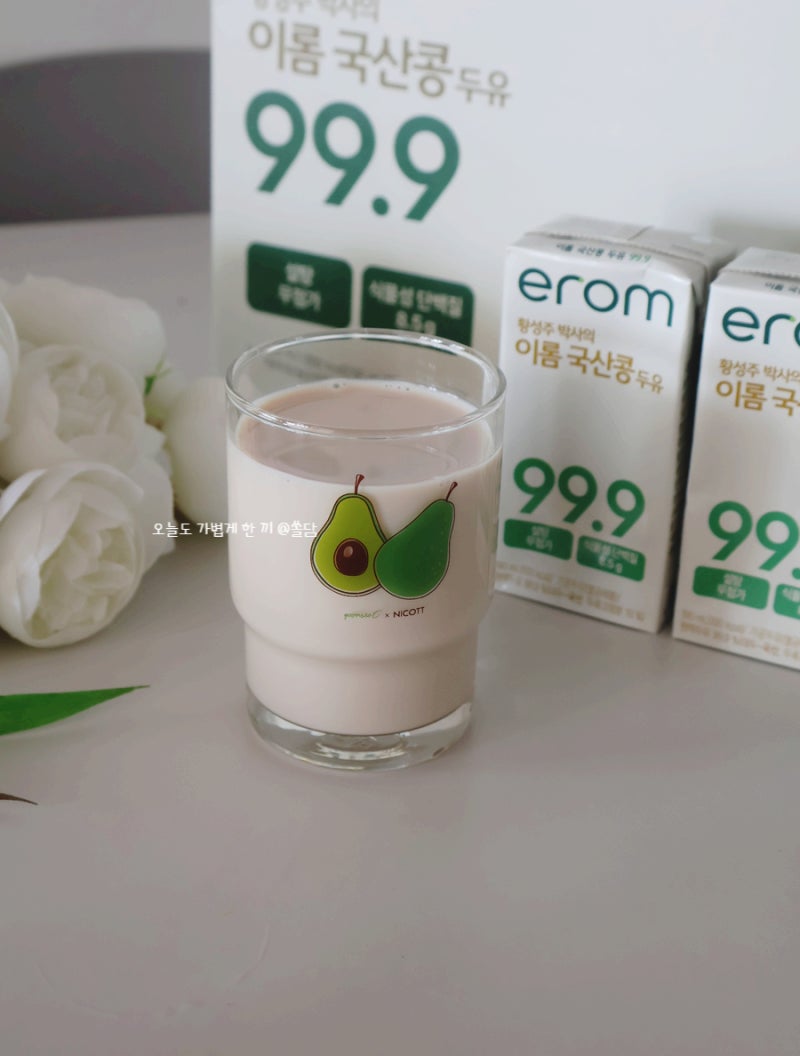 이롬 국산콩두유 99.9 콩 본연의 고소하고 깔끔한 무가당두유