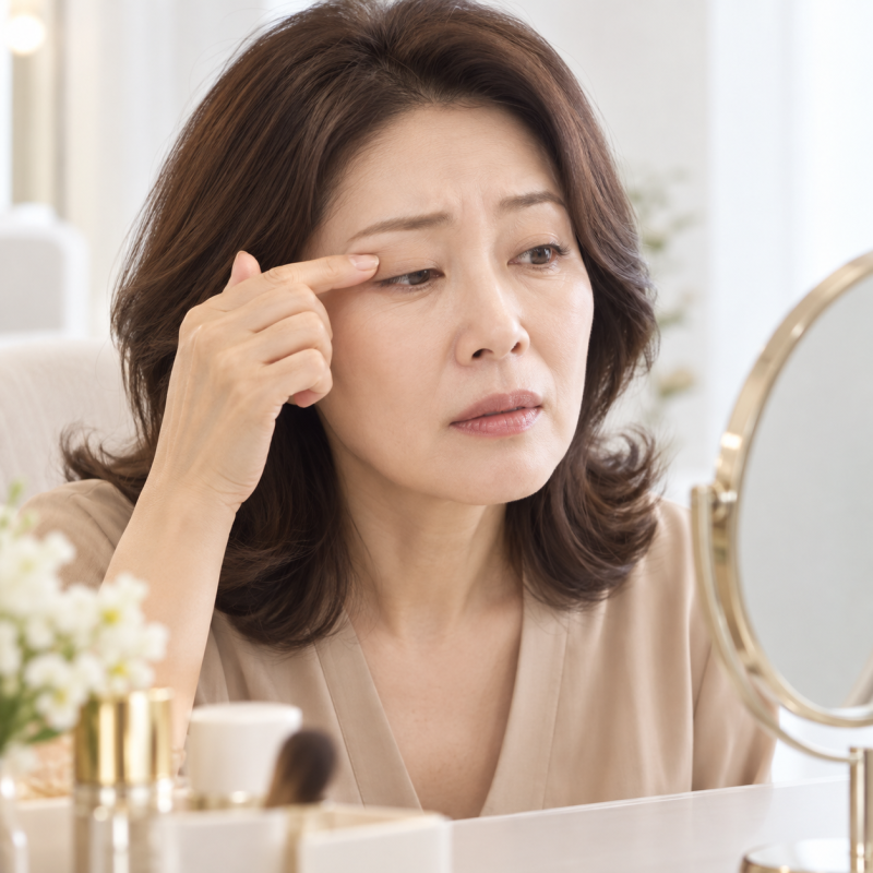 부천눈성형, 눈꺼풀 처짐 때문에 속눈썹이 눈을 찌른다면 확인할 것