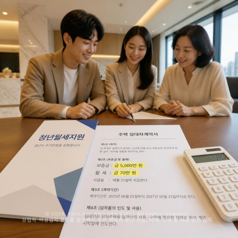 2026년 청년월세특별지원 자격조건 소득재산 및 신청방법 · 처리절차 총정리