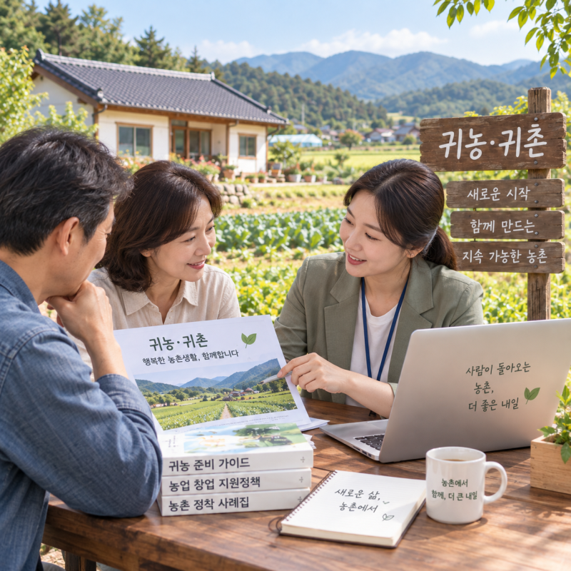 귀농귀촌 종합센터 정책자금, 지원 대상과 신청 방법