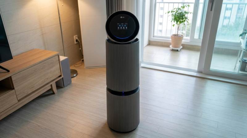 LG 퓨리케어 AI 오브제컬렉션 360도 공기청정기 M7, 필터가 하는 일 정리