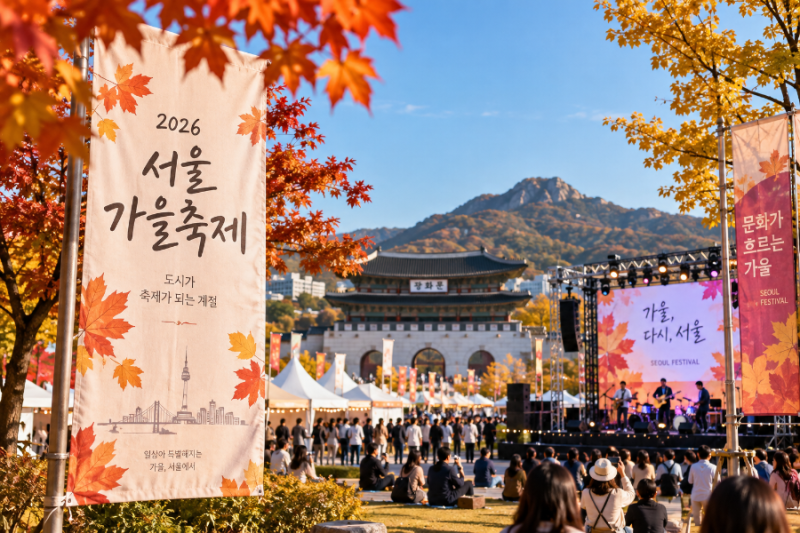 2026년 9월·10월 가을축제 총정리｜서울·서울근교 주말 가볼만한 곳