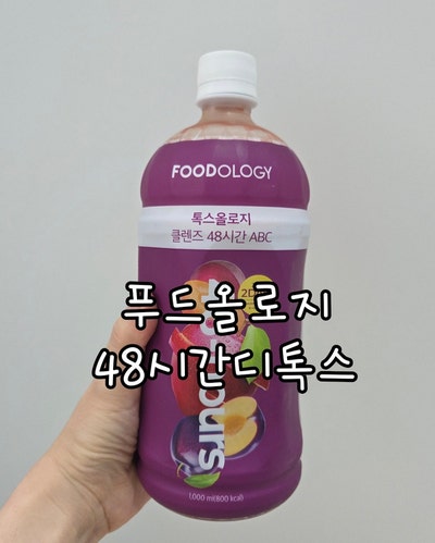 푸드올로지/톡스올로지/클렌즈48시간/솔직경험담/체중변화/산후다이어트