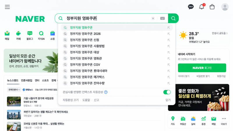 2026 영화 할인쿠폰 6000원｜CGV·롯데시네마·메가박스 사용방법