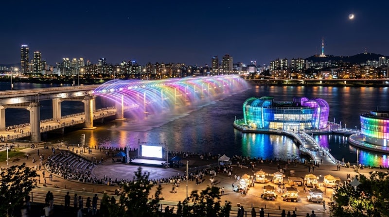Seoul Night View Tour Tonight! Naksan Park and Han River Night View Recommended Courses
