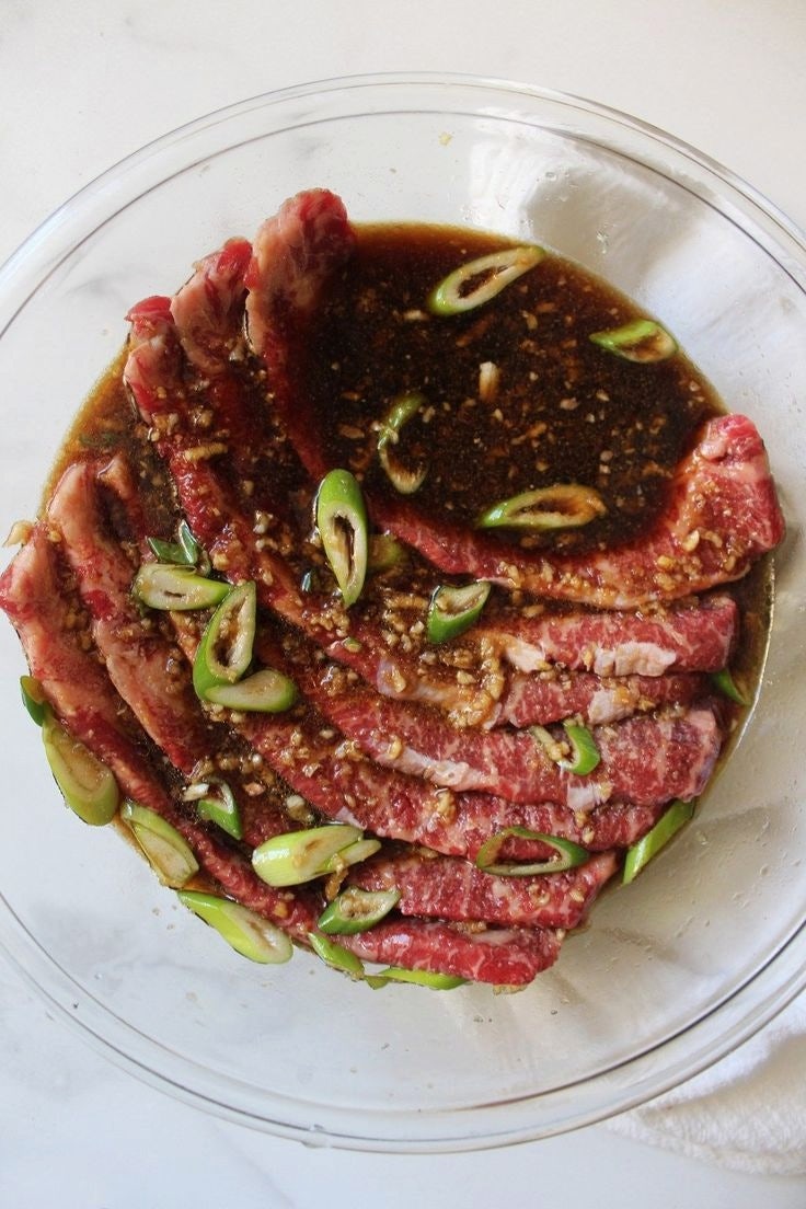 LA갈비재는법 시판 양념 2kg LA갈비구이 만드는법