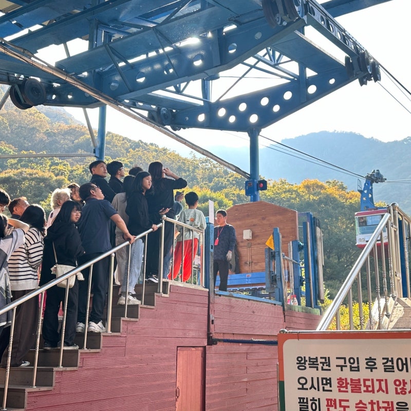 "내장산 케이블카 안타면 바보?" 등산코스 예약 가격 주차 셔틀버스 등산 후기