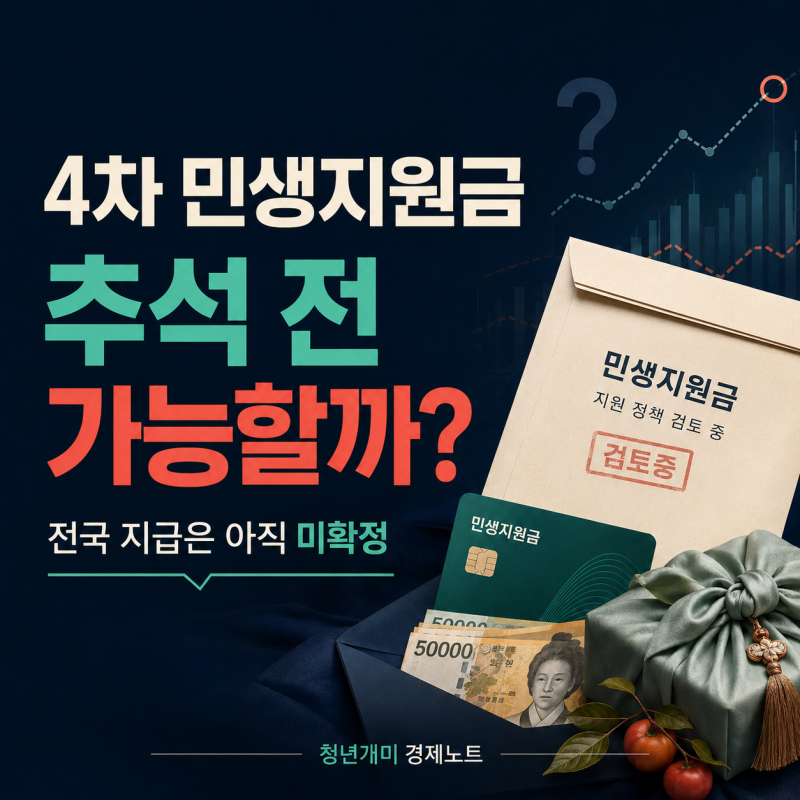 대전시 4차 민생지원금 50만 원 진짜 줄까? 내가 대상자인지 딱 알려줌