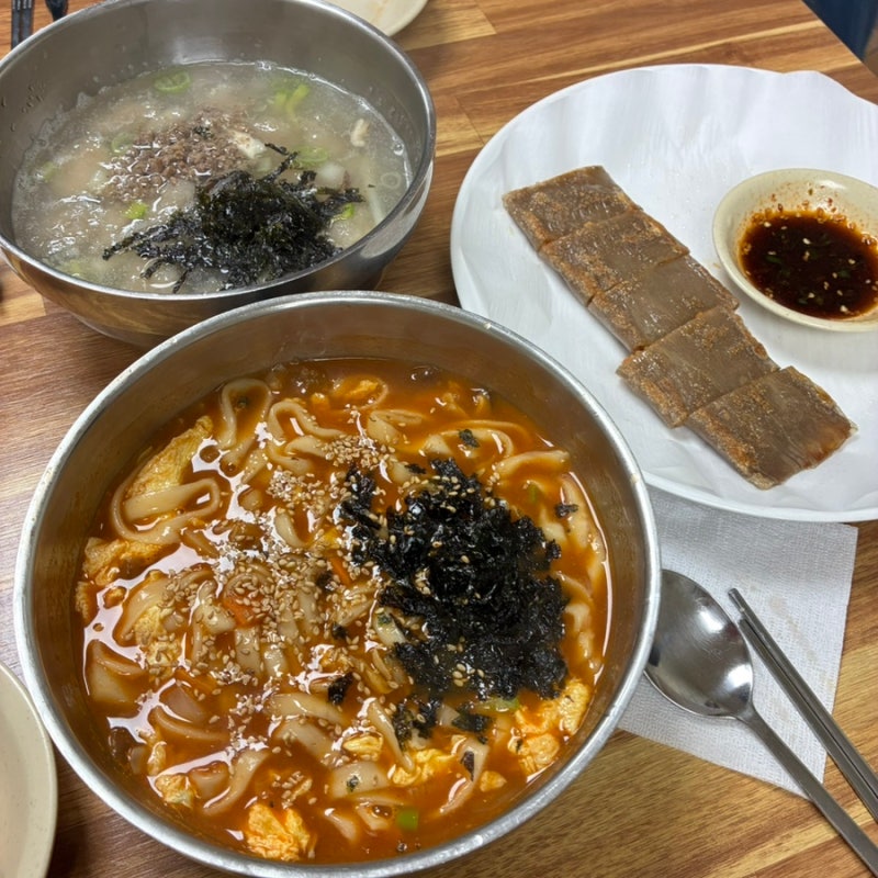 [강릉] 여왕개미식당 강릉중앙시장 장칼국수 맛집 내돈내산 두 번 방문 후기