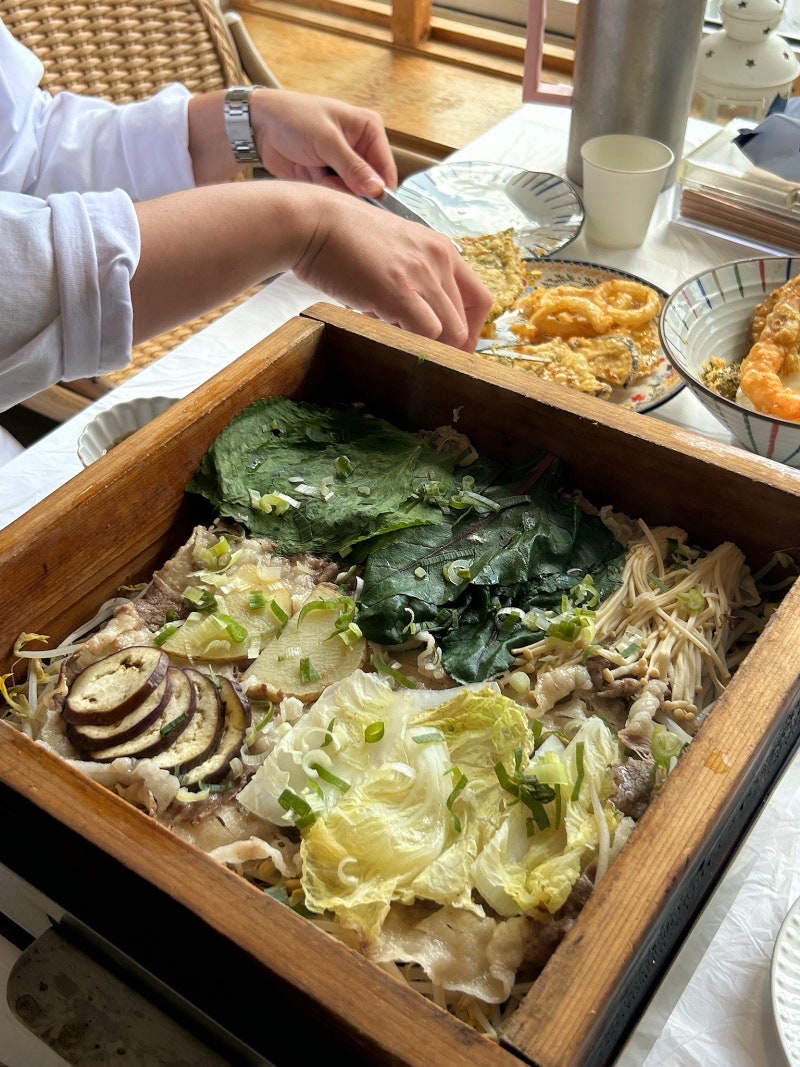 창원 편백찜 귀산동맛집 라이진