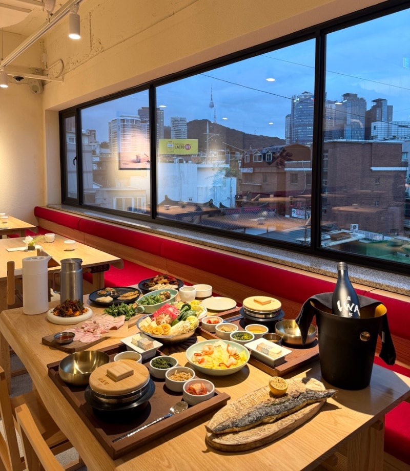 [가족식사 장소 추천] 온당 서울역점, 정성스러운 온연한상 2인 후기 (두부요리 맛집)