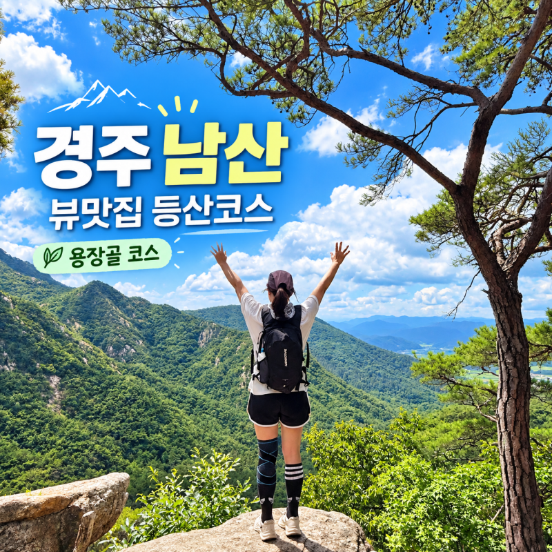 경주 남산 금오봉 트레킹 ⛰️ 초보자도 OK! 경치 맛집 용장골 코스 후기 (GPX 파일)