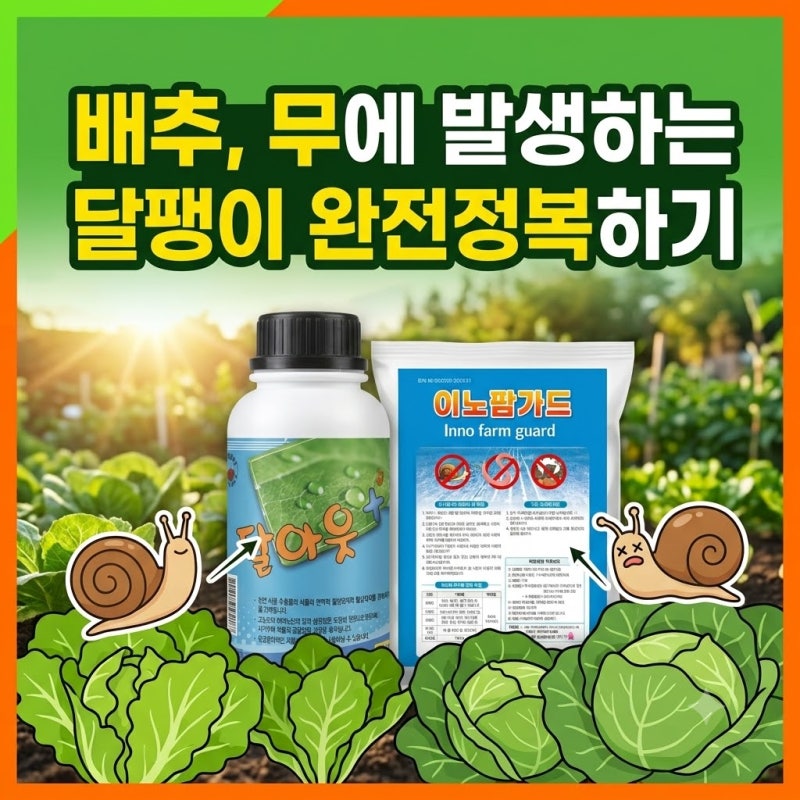 배추 달팽이 피해 원인부터 방제 방법까지 한 번에 정리