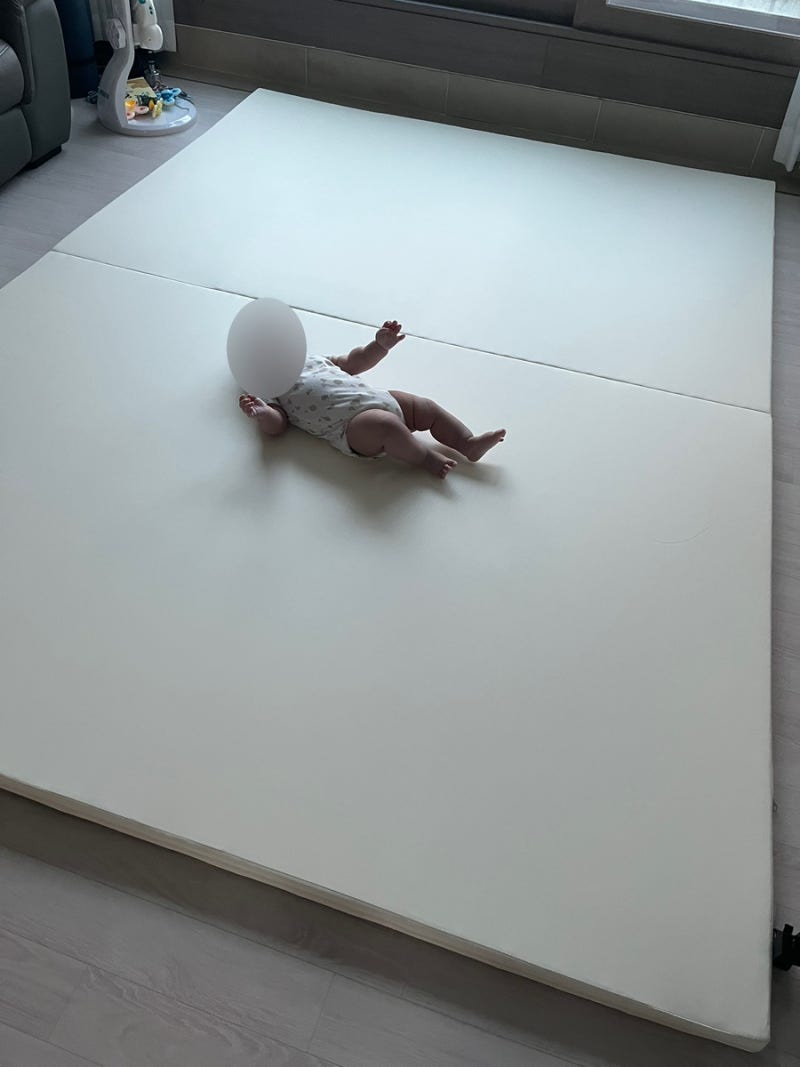 [육아용품 리뷰] 본베베 자이언트 아기매트 후기