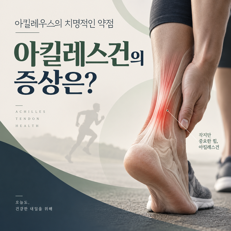 그리스 영웅 아킬레우스의 '유일한 약점' 아킬레스건염의 증상은?