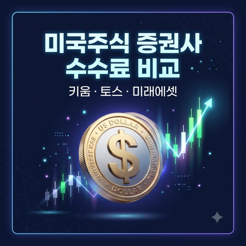 2026 미국 주식 증권사 수수료 비교 "매매 수수료 0원에 환전 우대 95% 어디일까?" Top 3 추천