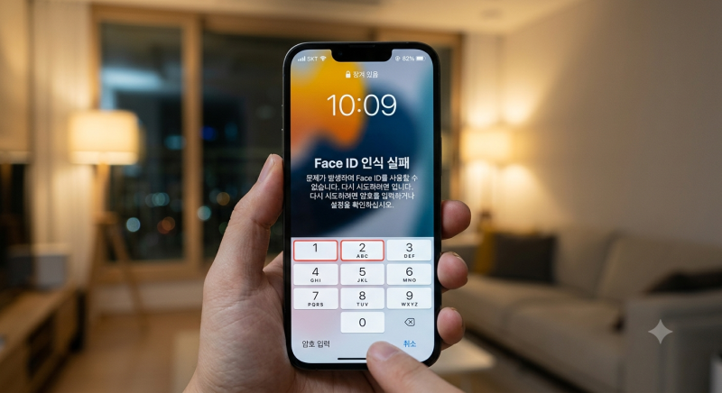 아이폰 페이스아이디 인식 안 될 때 해결법