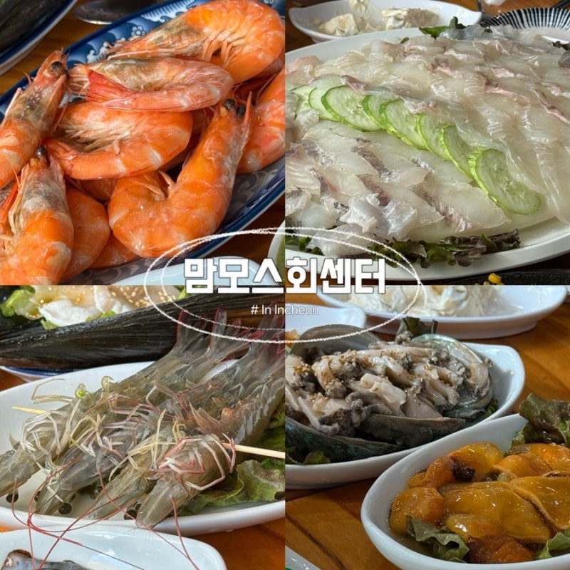 현지인 추천으로 다녀온 인천 연안부두 맘모스 회센터 스끼다시 천국