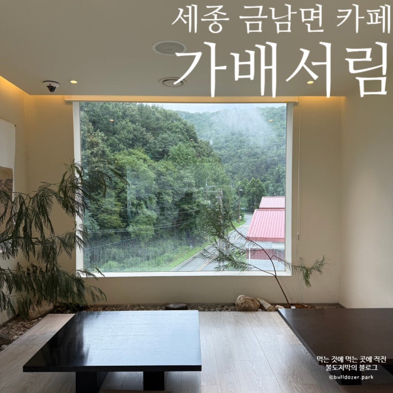 세종 금남면 카페 추천 마운틴뷰 차분한 분위기 드라이브 맛집 가배서림