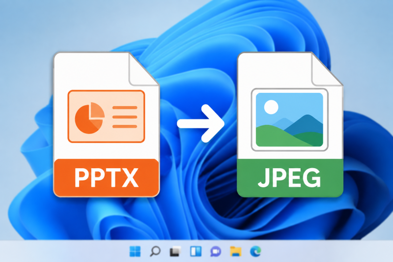 pptx jpge 변환 ( ppt to jpg 이미지 변환 )