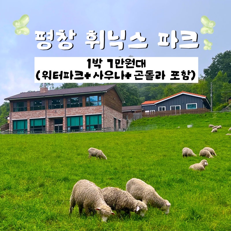 평창 휘닉스파크 할인 특가 블루캐니언 워터파크 곤돌라 패키지