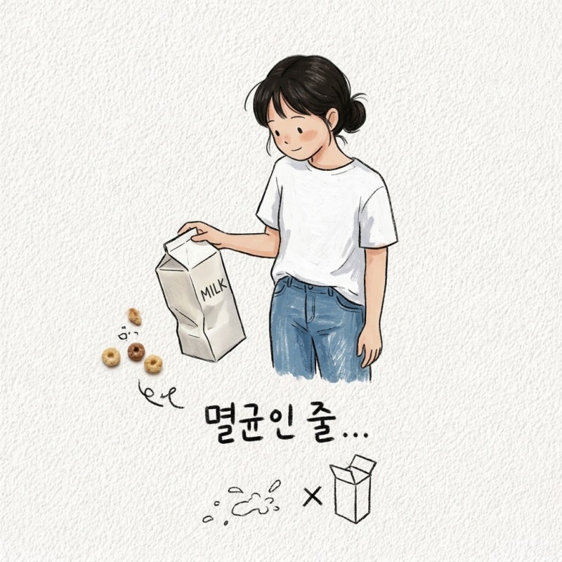 멸균인 줄 알고 실온에 둠 우유 살균 멸균 차이 소비기한 원유등급 1A 체세포수
