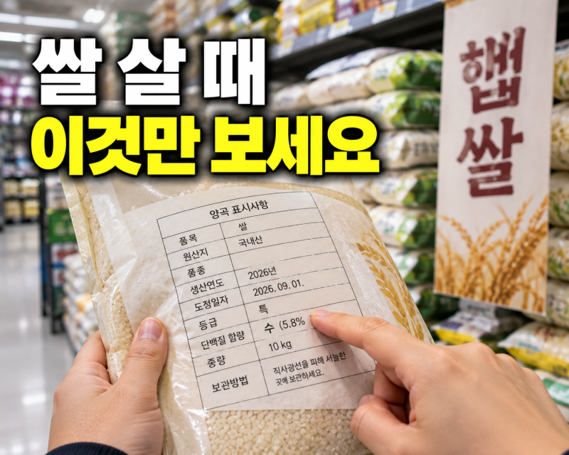 햅쌀 고르는 법과 쌀 벌레 없이 보관하는 방법