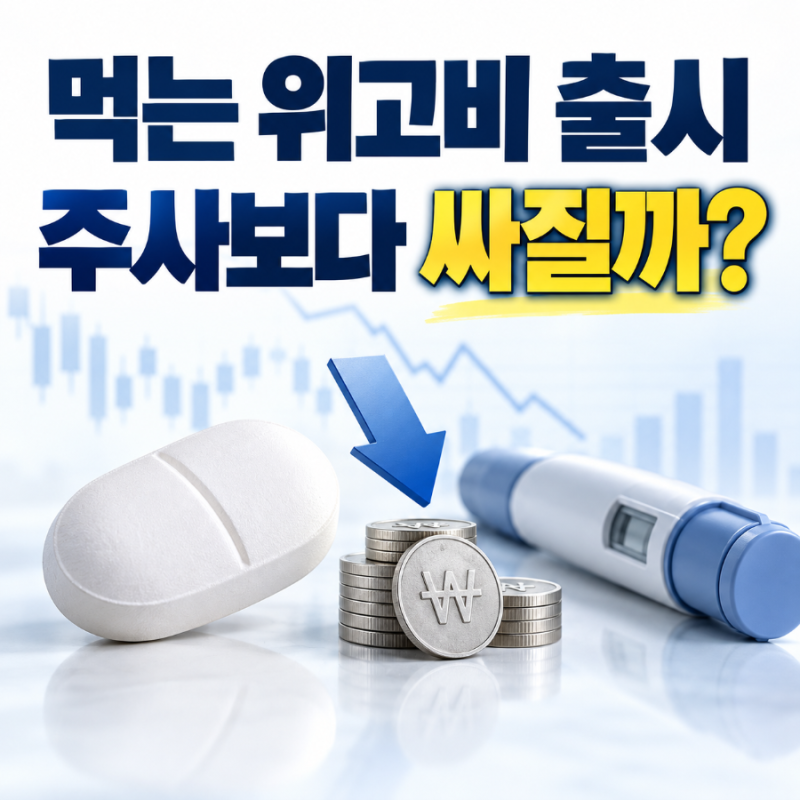먹는 위고비 출시, 주사보다 싸질까? 월 20만원대 비만약이 바꿀 시장