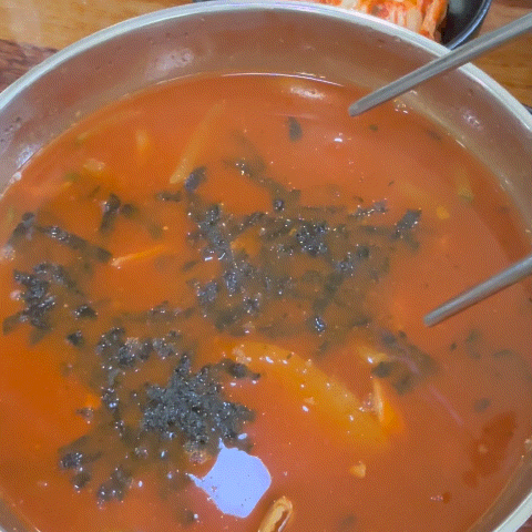 고성맛집 수제비집, 해장으로도 딱인 장칼국수(웨이팅, 주차)