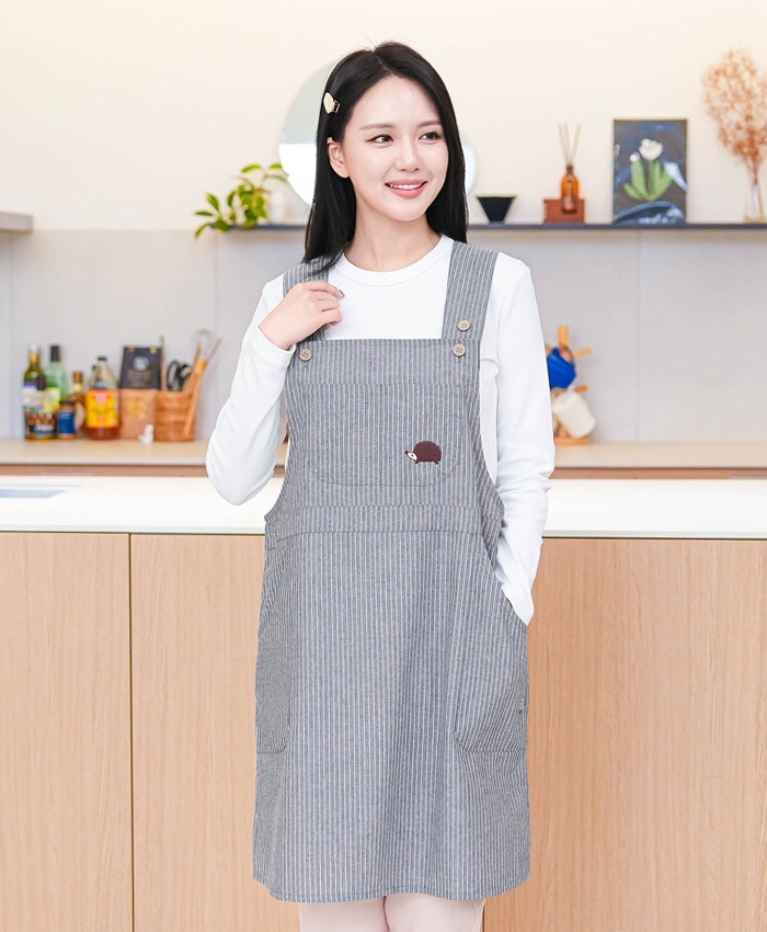 어린이집 보육교사 선생님 앞치마, 원단과 봉제가 중요한 이유!