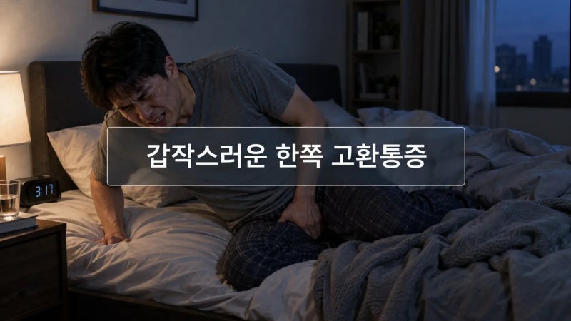 갑작스러운 한쪽 고환통증, 참다가 고환 제거까지 갈 수 있습니다