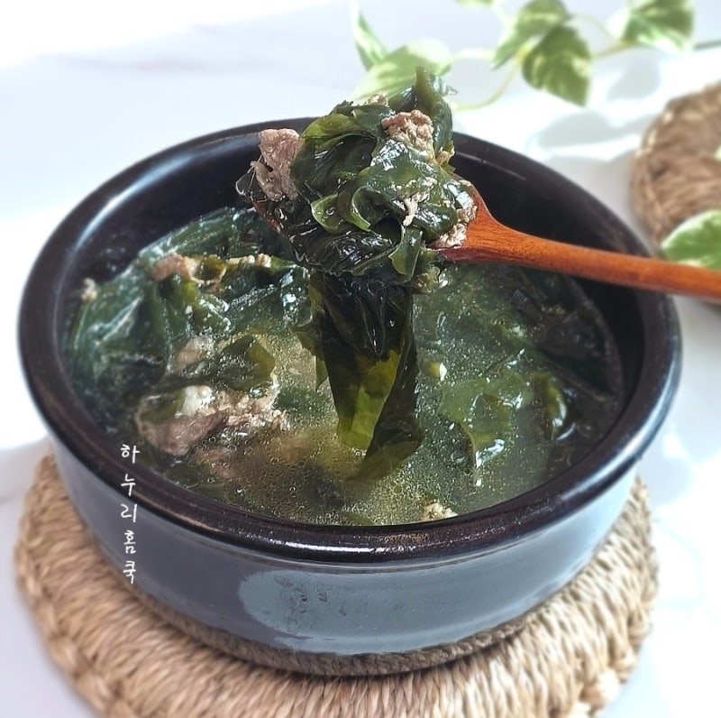 백종원 소고기 미역국 끓이는법, 양지 대신 불고기거리 넣었더니 더 맛있어요