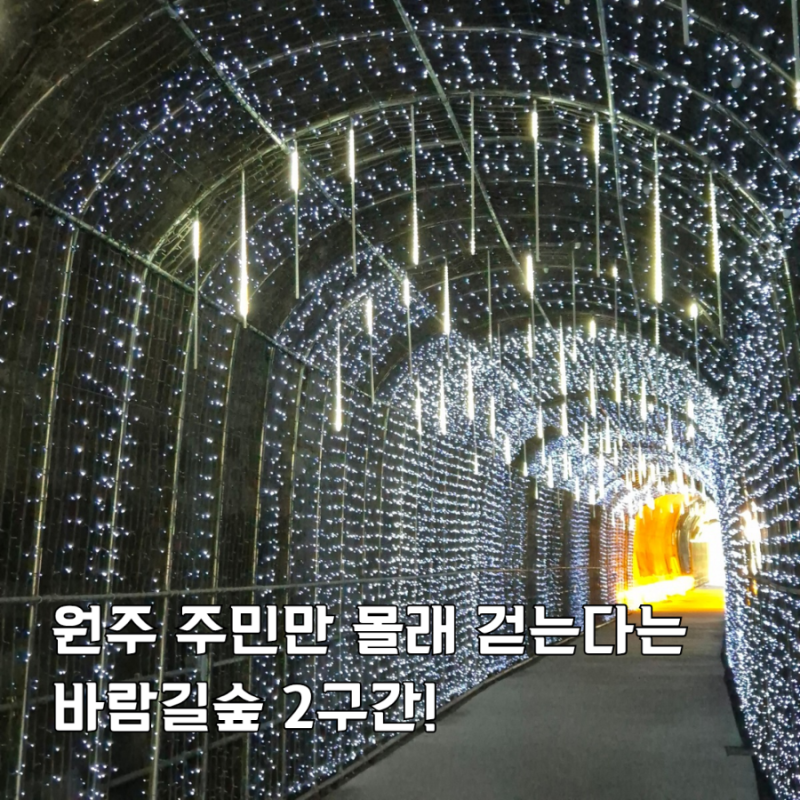 원주 가볼만한곳 치악산 바람길숲 2구간 원주터널 위치 무료 주차 지도