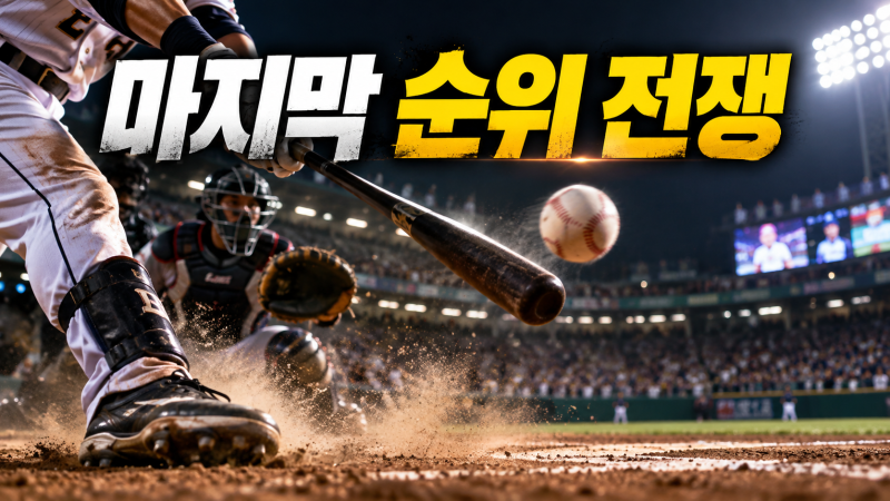 하루 만에 바뀐 1위… 2026 KBO 가을야구 티켓 잔여경기 계산법