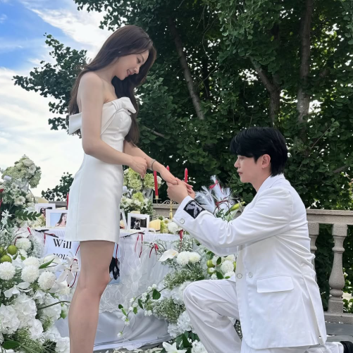 샵까지 다녀왔는데도 몰랐다…<b>유하진</b> 완전히 속인 <b>강균성</b> 프러포즈