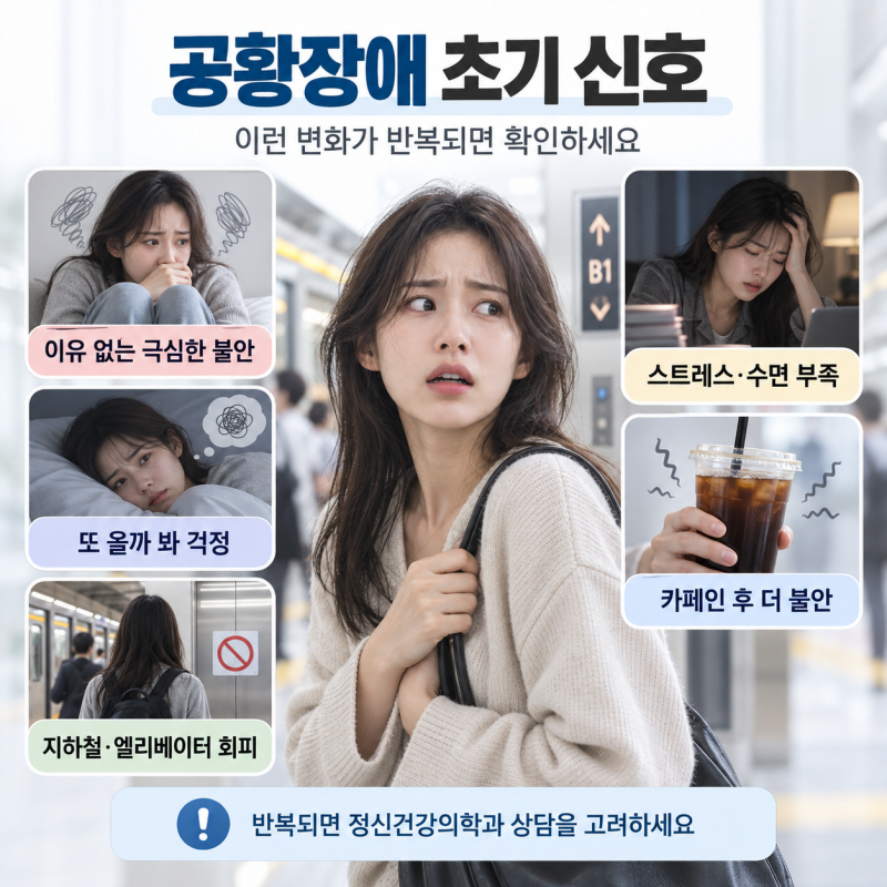 공황장애 증상, 원인, 초기증상, 치료, 약 등 총정리