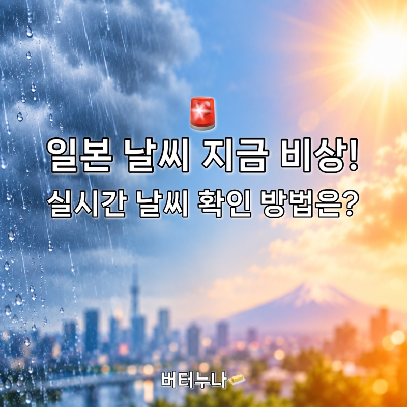 지금 일본 여행 비상?! 역대급 폭우 폭염 예보 실시간 일본 날씨 덴키(tenki.jp) 확인법 총정리!