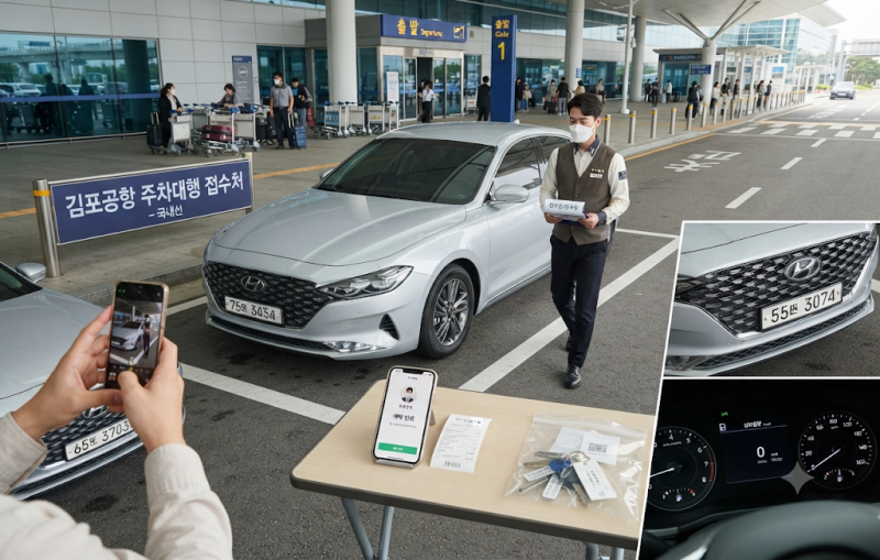 김포공항 주차대행(발렛) 예약방법 & 첫 이용자 필수 체크포인트 3가지