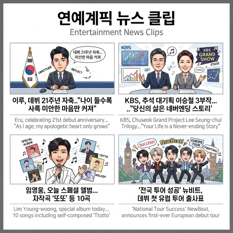 연예계픽 ️간추린 밤중 뉴스맛집 09.08.화