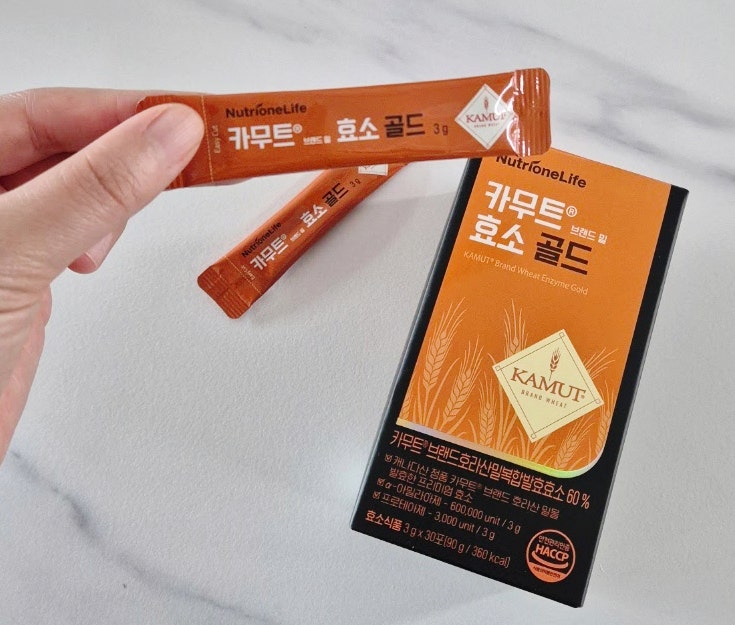 [내돈내산] 카무트 효소 골드, 2년째 정착 찐 후기