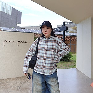 탑텐 플란넬셔츠 뜻부터 여자남방 추천 이유 @클래식 체크 패턴 옷 코디법