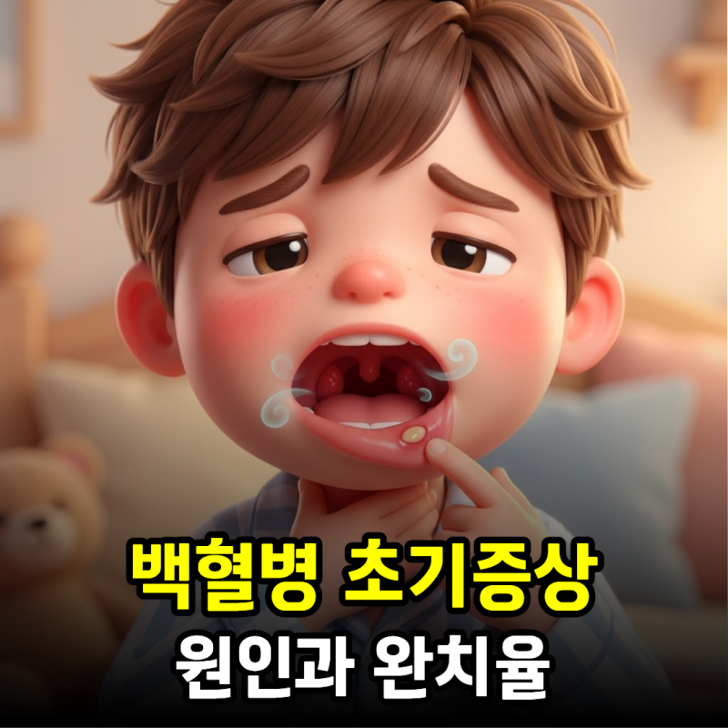 백혈병 초기증상과 원인, 완치율