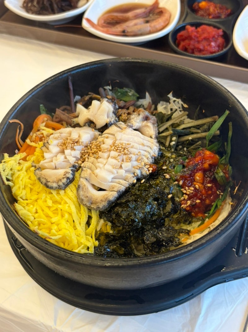 양양 낙산 맛집]바람꽃해녀마을 전복물회 전복돌솥비빔밥 내돈내산