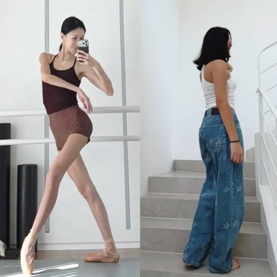 “엄마는 뼈말라, 딸은 벌써 178cm” 엄태웅 가족 피지컬 대박이네..