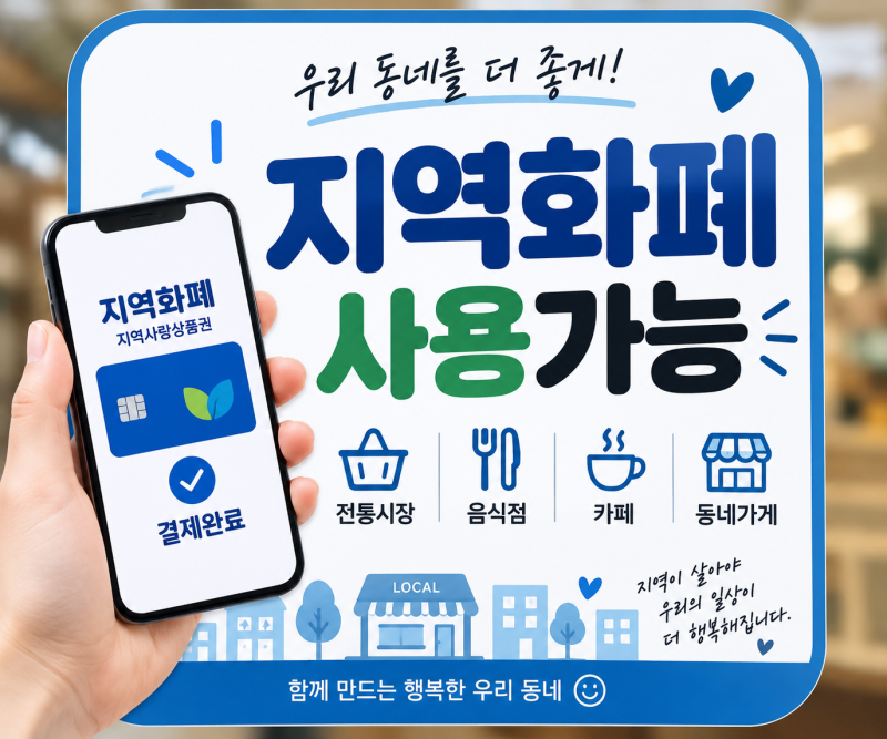 내 지역화폐 어디서 쓸까? 지역페이 가맹점 쉽게 찾는 방법