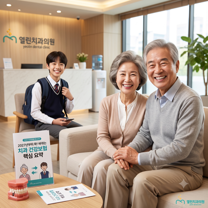 무치악 임플란트 건강보험 혜택, 2027년부터 어떻게 달라질까?