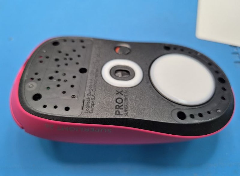 로지텍 마우스수리 , 지프로 슈퍼라이트 2c 옴론 광축에서 3핀 저압 스위치로 변경.!